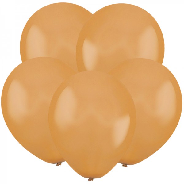 Латексный шар без рисунка "Песочный" 12"/30 см + гелий + Hi-Float* фото