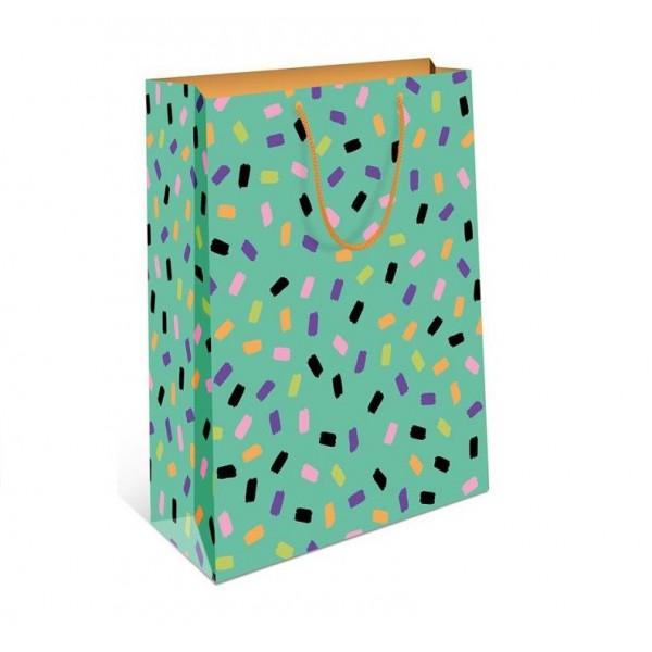 Пакет подарочный размер М в ассортименте фото 1