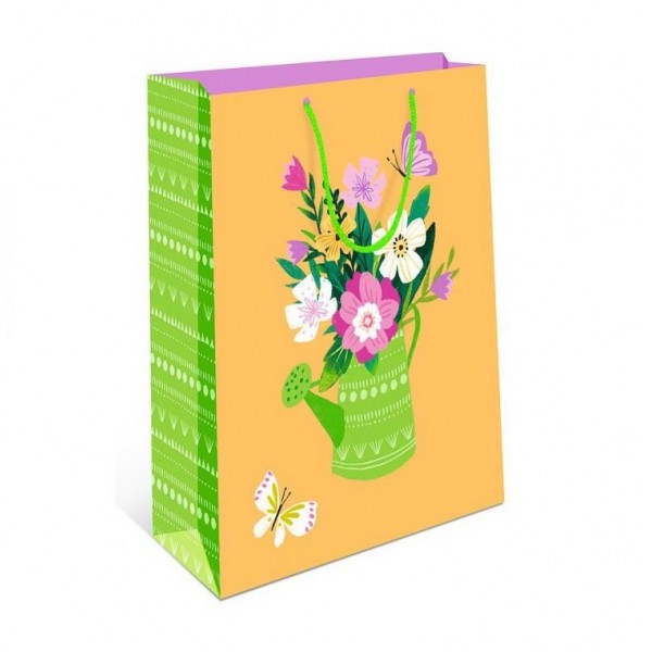 Пакет подарочный размер М в ассортименте фото 2