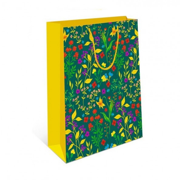 Пакет подарочный размер М в ассортименте фото 3