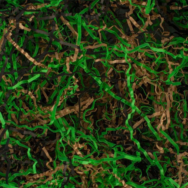 Наполнитель для коробок Бумажный Камуфляж фото