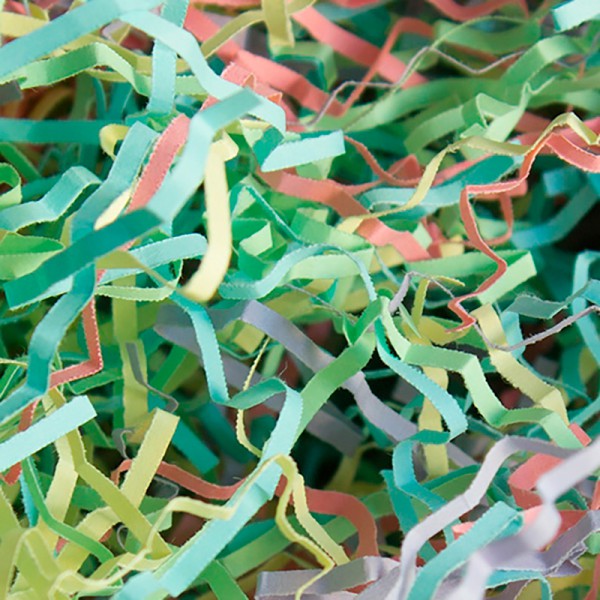 Наполнитель для коробок Бумажный Микс Юность фото