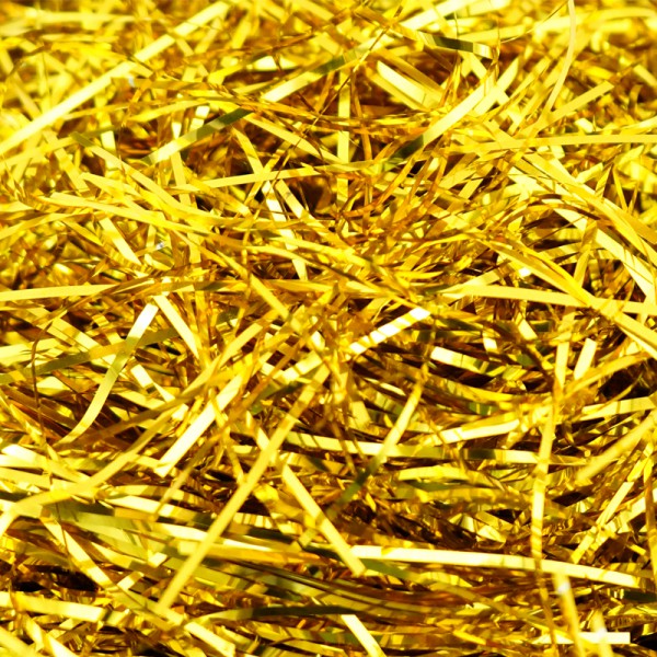 Наполнитель для коробок Металл Золото фото