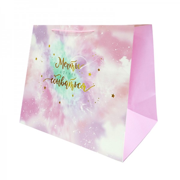 Пакет подарочный прямоугольный размер XXL для любого случая в ассортименте фото 1