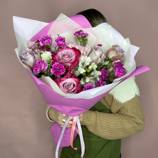 Букет "Неоновый танец" фото 1