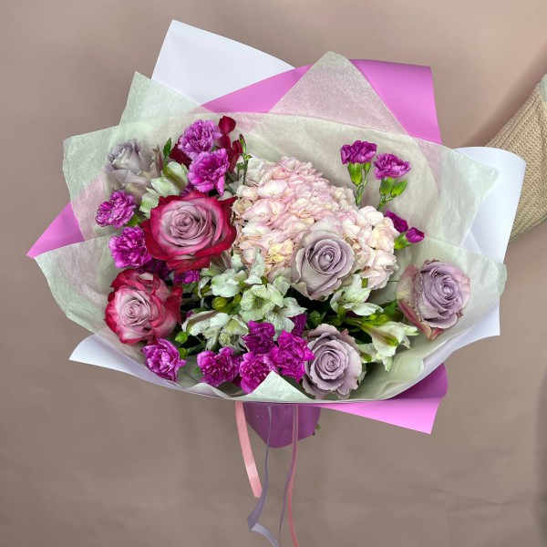 Букет "Неоновый танец" фото 2