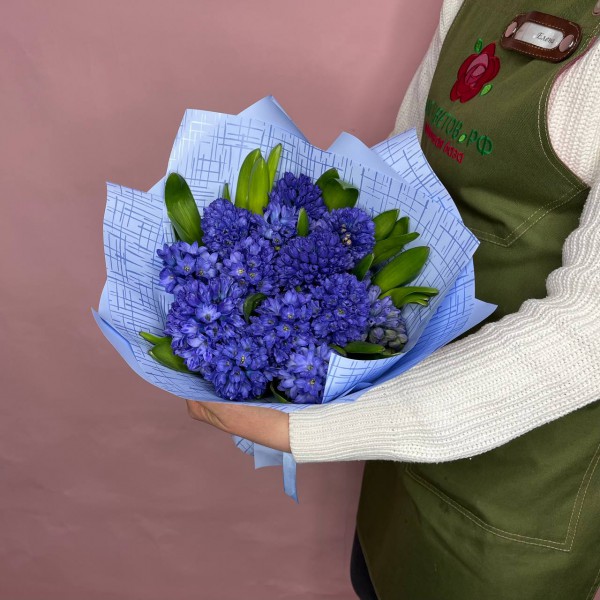 Букет из гиацинтов фото 1