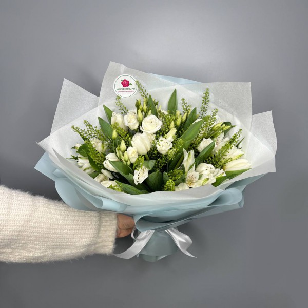 Букет "Белоснежка" фото 1