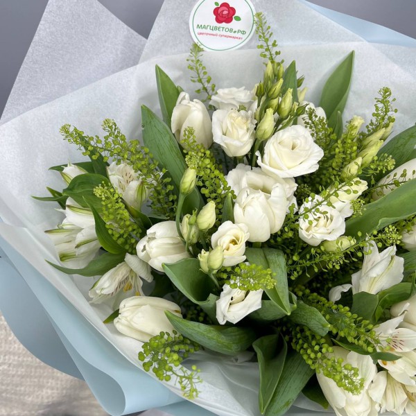Букет "Белоснежка" фото 2