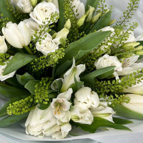 Букет "Белоснежка" фото 3