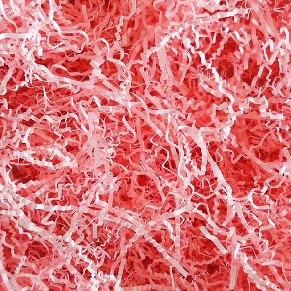Наполнитель для коробок Бумажный Розовый фото