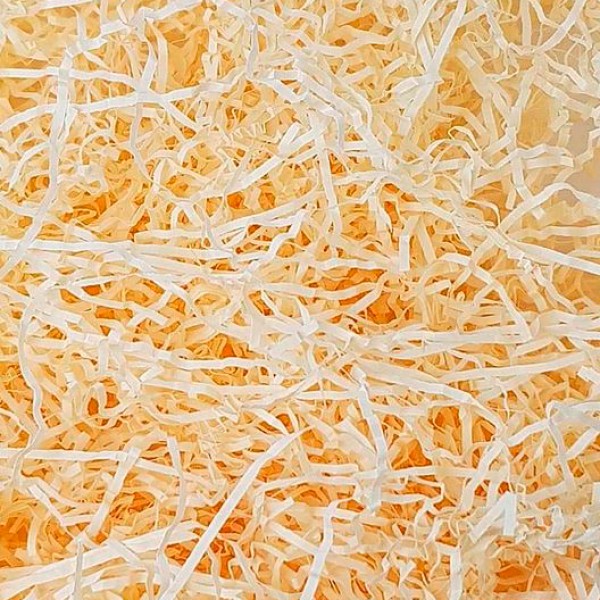 Наполнитель для коробок Бумажный Персиковый фото