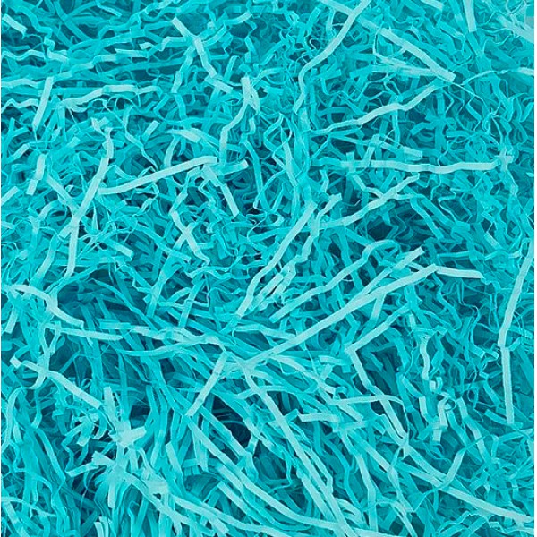 Наполнитель для коробок Бумажный Голубой фото