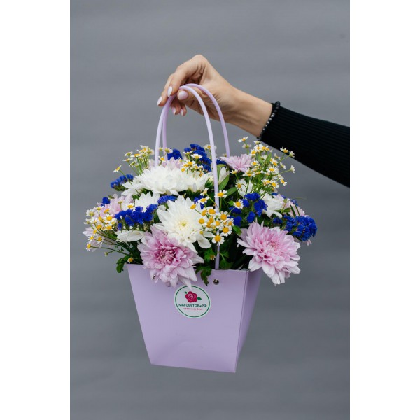 Композиция "Нежное послание" фото 2